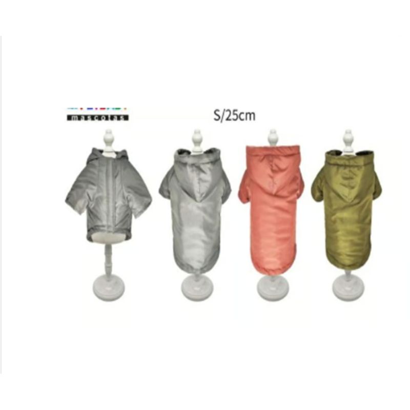 GENERICO - Ropa Para Perros Capucha Color Coral Talla S 25cm
