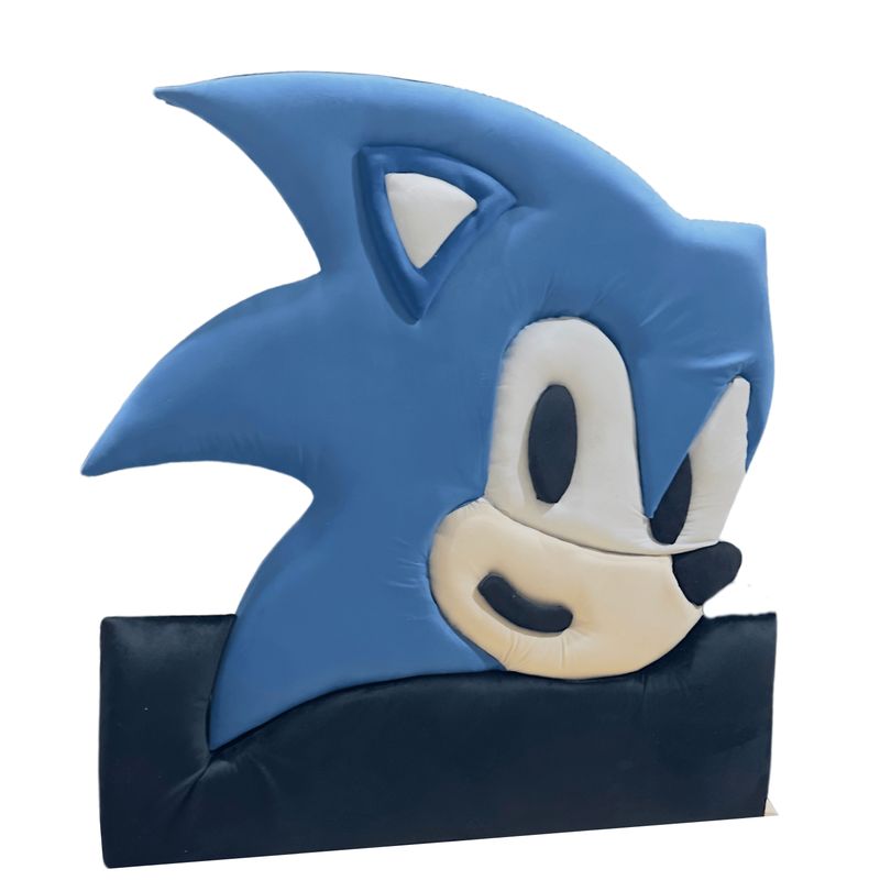 GENERICO - Respaldo 1.5 plazas acolchado diseño Sonic  Muebles Rimar