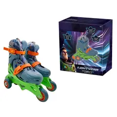 GENERICO - PATÍN 3 RUEDAS LIGHTYEAR DISNEY TALLA S 31-34