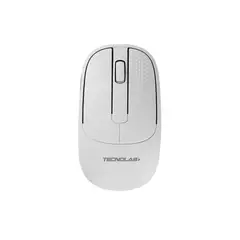 TECNOLAB - Mouse Inalámbrico Blanco 24ghz Usb - SC