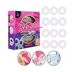 GENERICO - Gemas Brillantes Para Cabello - Set Diamante Genérico