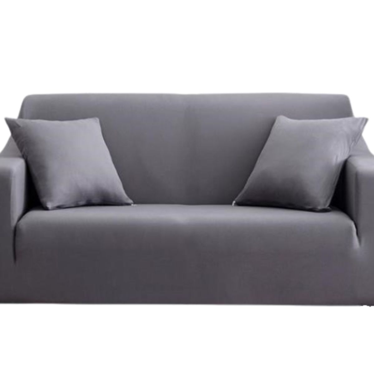 GENERICO - Funda cubre Sillon de tela LISA elasticada de 4 CUERPOS