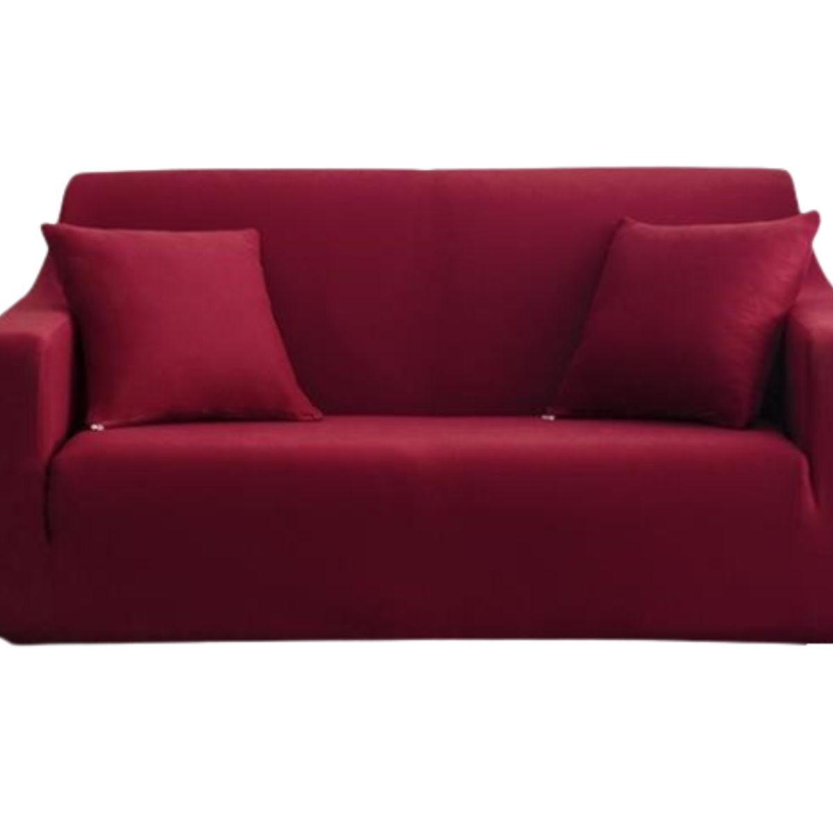 GENERICO - Funda cubre Sillon de tela LISA elasticada de 4 CUERPOS