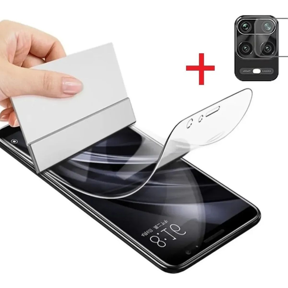 EON - Protector Hidrogel Para Samsung M31 + Lente Cámara