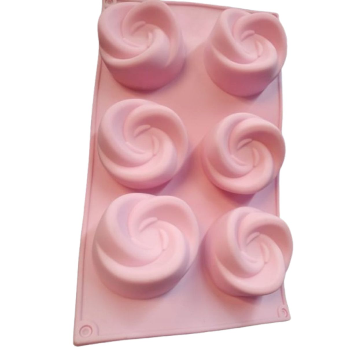 GENERICO - Moldes 6 Espacios Remolino de 5.5 CM