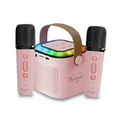 MLAB - Parlante Portátil My Lil First Singer2 Luz Rgb 2 Mic 09395
