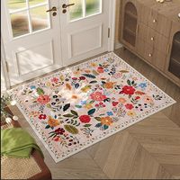 Alfombra De Boho Lavable Antideslizantes Vintage 60x90 Cm