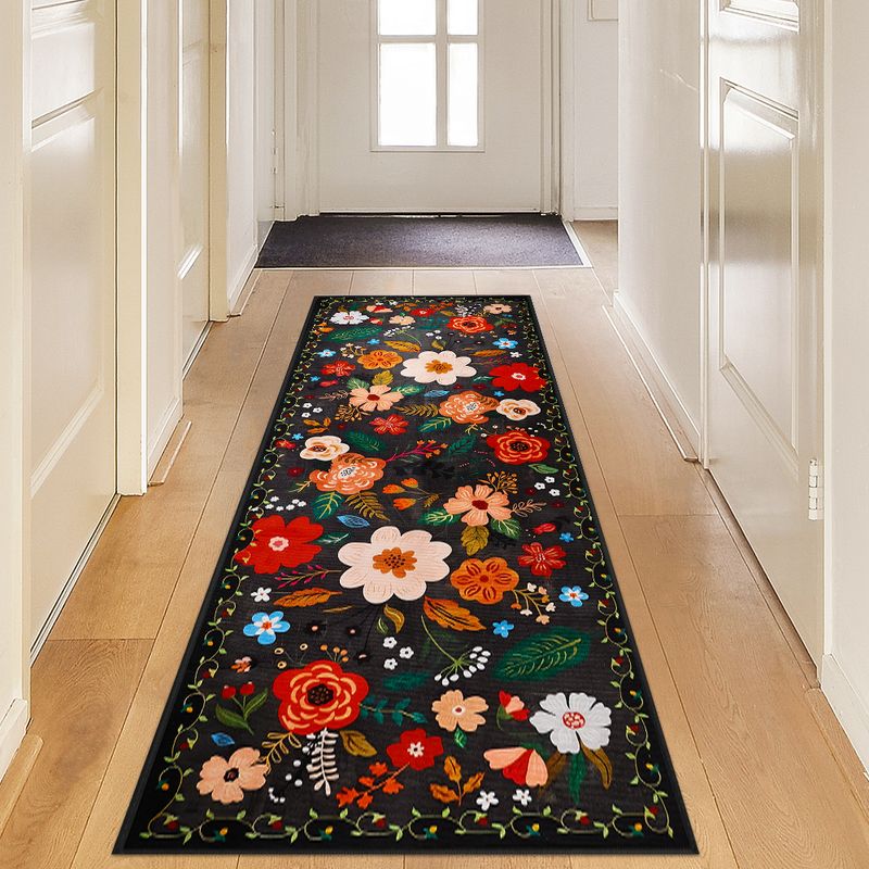 LUKOVEE - Alfombra De Boho Lavable Antideslizantes Vintage 60180 Cm