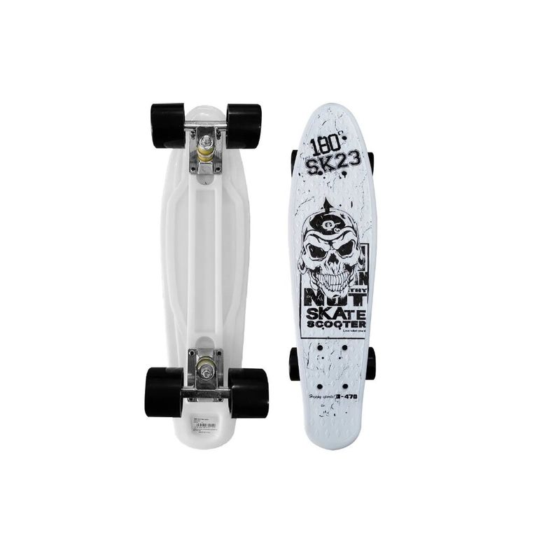 GENERICO - Skate Penny Board Patineta Skull Sk23 Niños