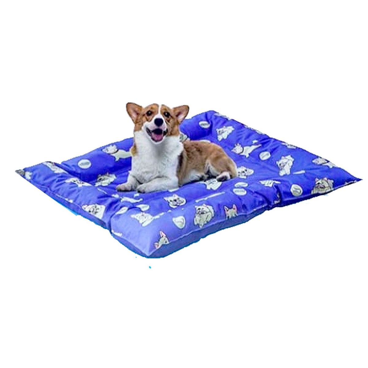 GENERICO - Cama Nido Con Gel Refrescante Para Mascotas 68x116cm Verano