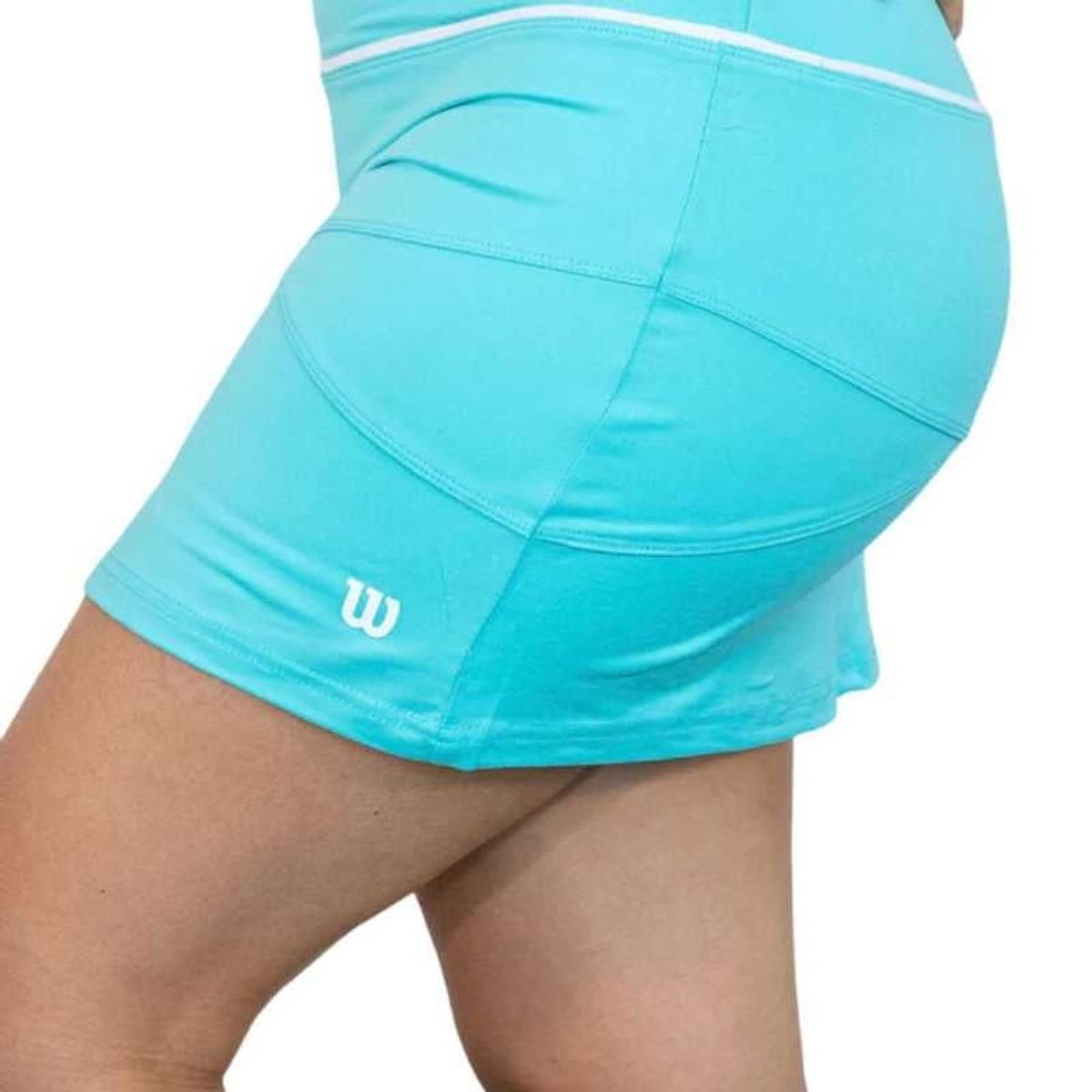 WILSON - Falda Wilson Con Calza Celeste