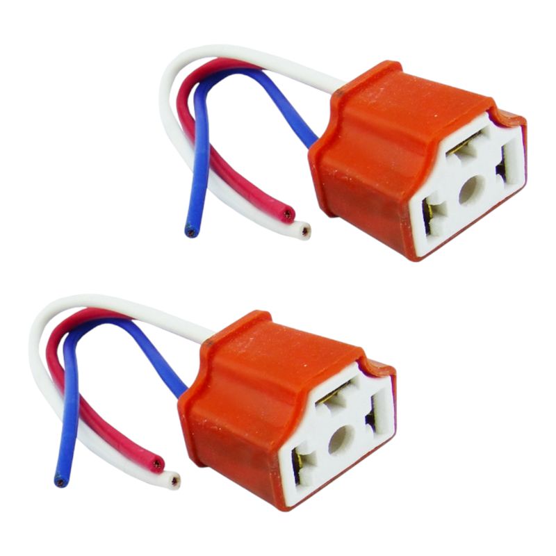 GENERICO - Soquetes Para Ampolleta H-4 De Auto Set X 2