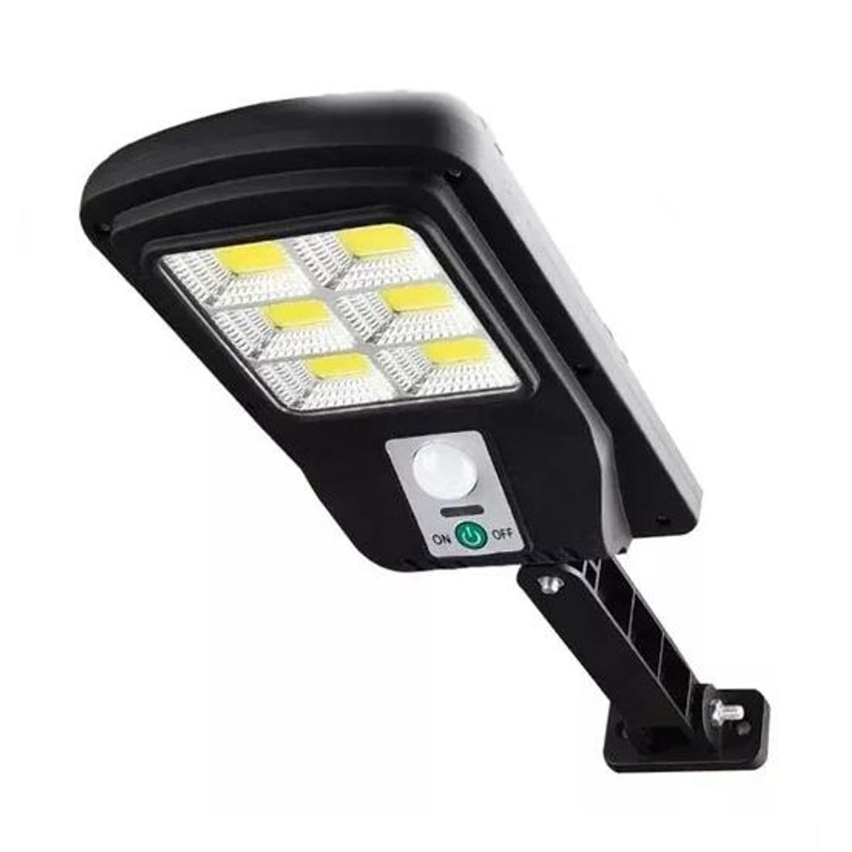 GENERICO - Pack 4 foco solar led exterior con sensor de movimiento negro