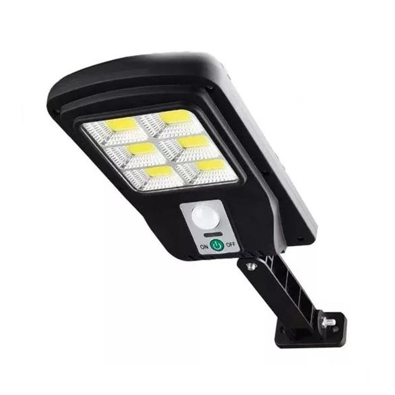 GENERICO - Pack 4 foco solar led exterior con sensor de movimiento negro