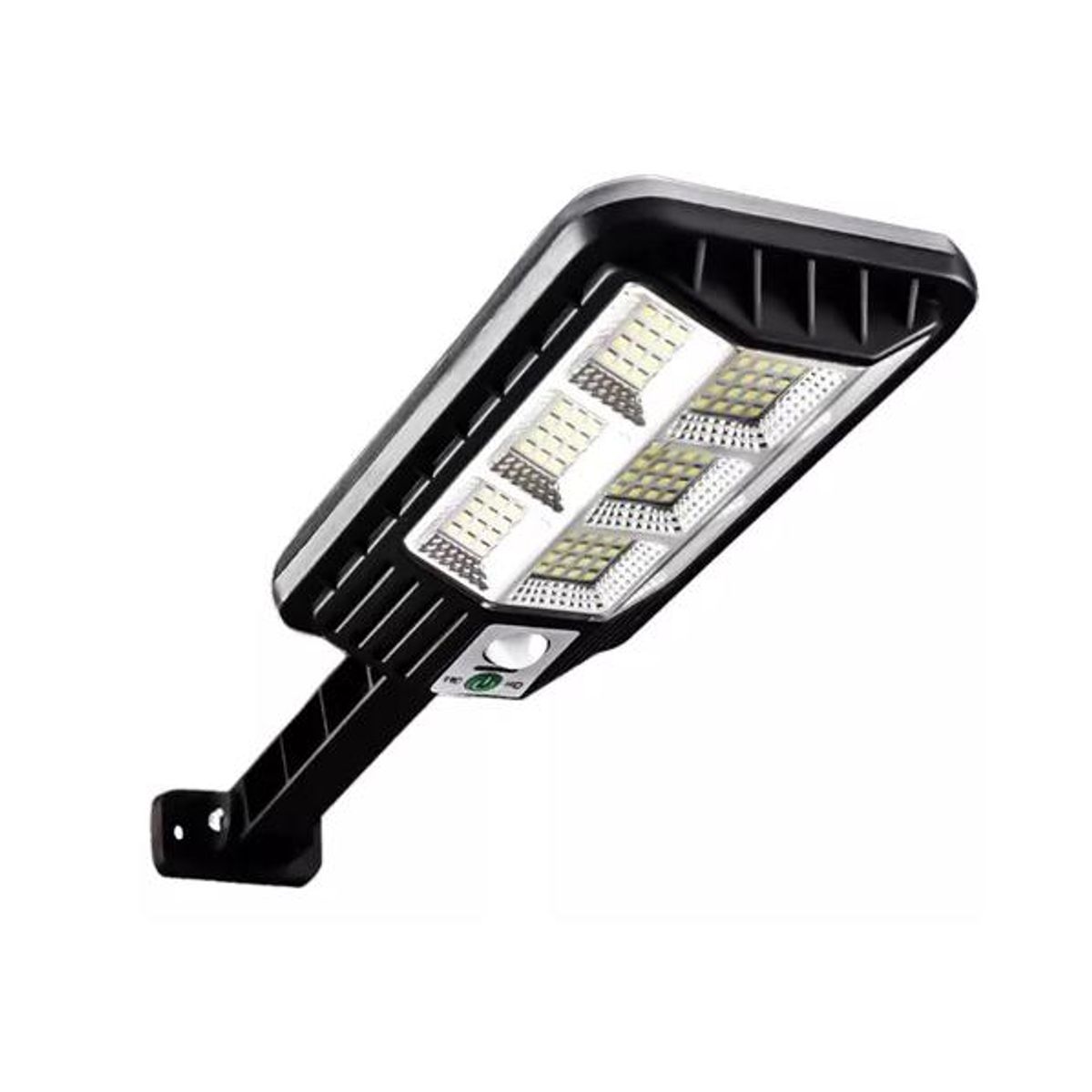 GENERICO - Foco led exterior con sensor de movimiento y luz solar 120w