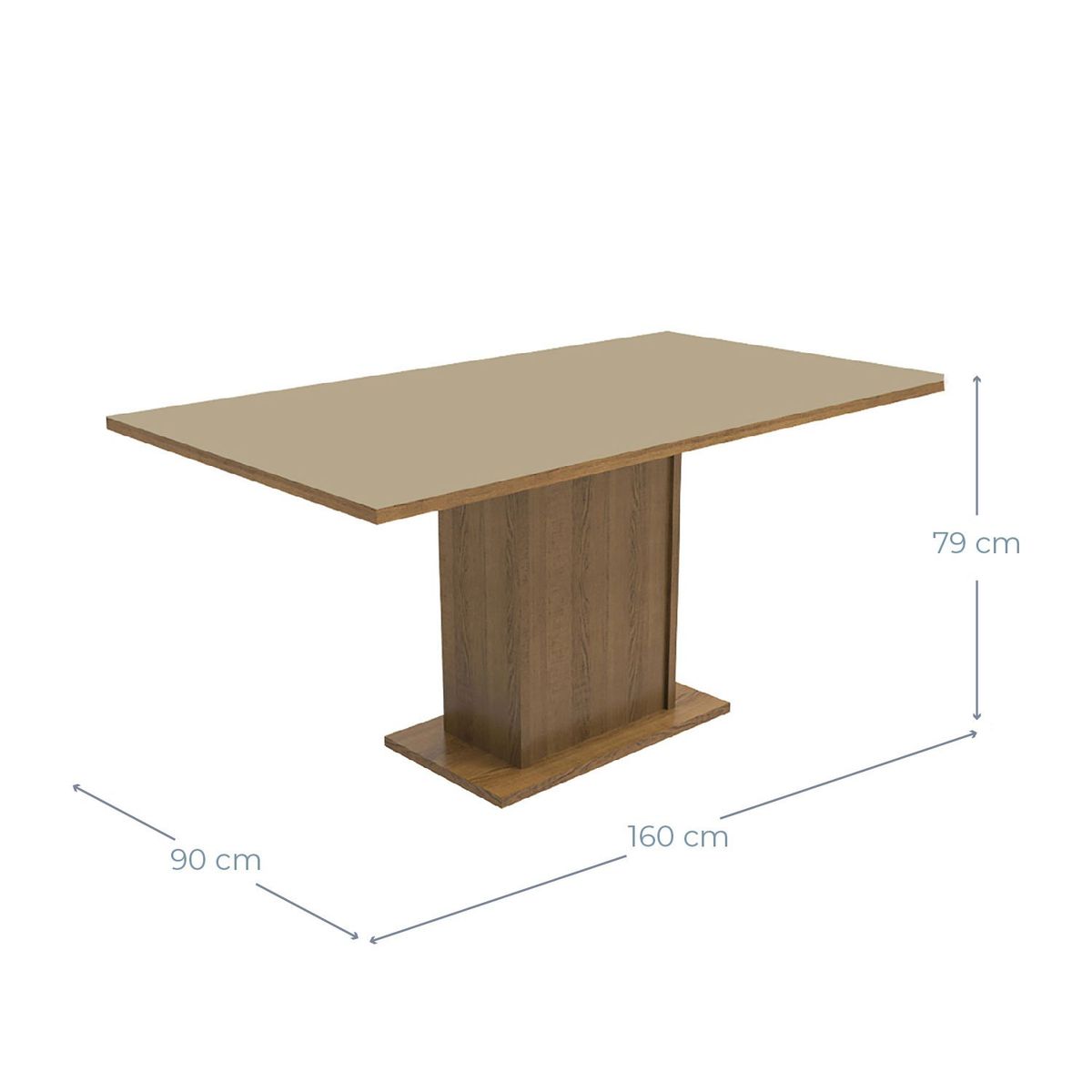 VEKKAHOME - JUEGO DE COMEDOR SUECIA LIGHT (273075+273076)