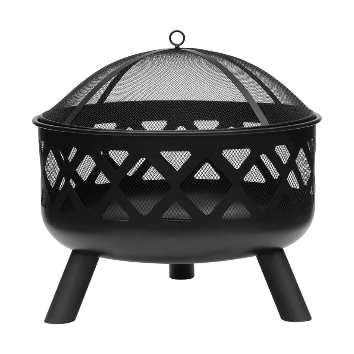 GENERICO - Brasero hierro circular 61x63cm Bighouse