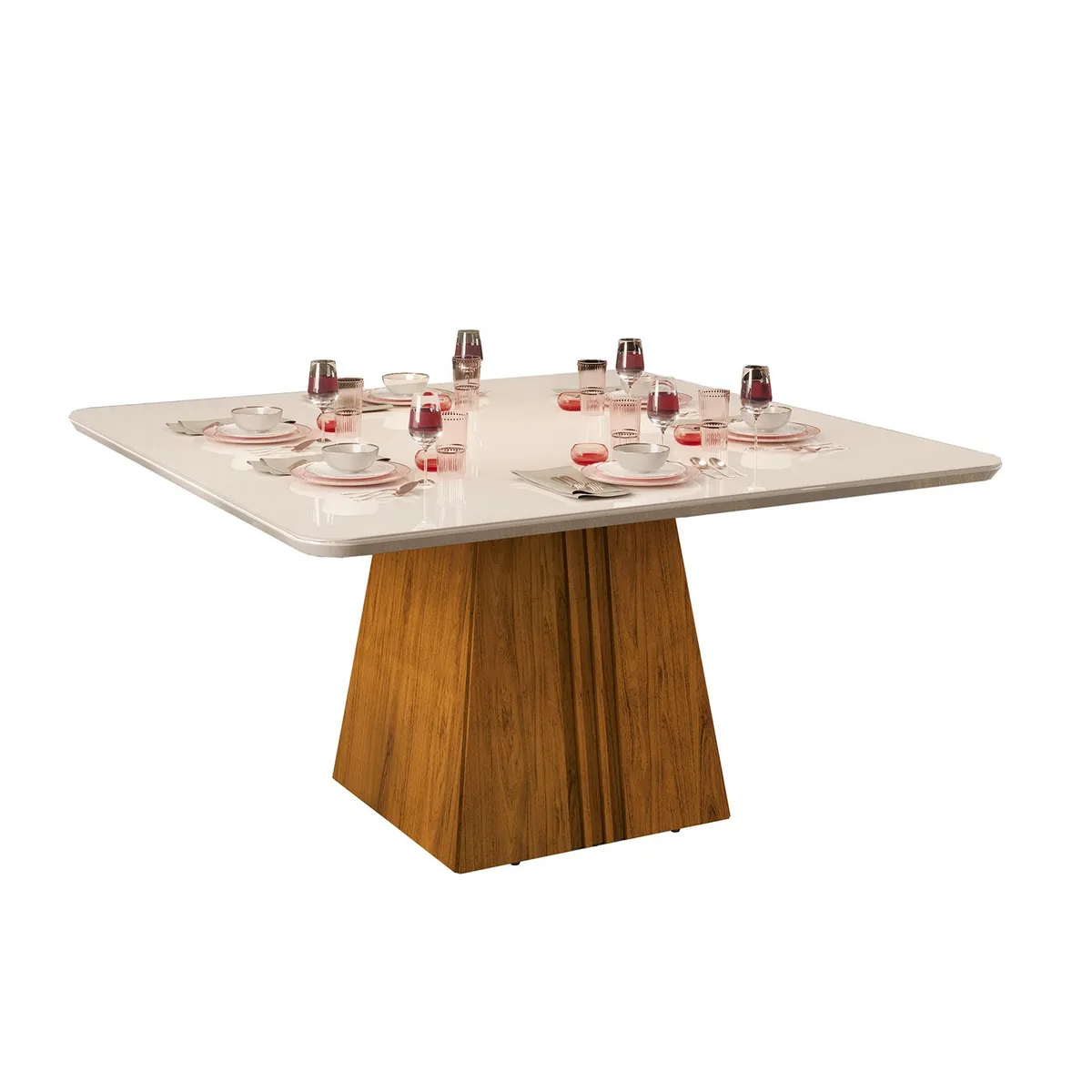 VEKKAHOME - COMEDOR NEW ITALIA LIA 8S (273130+4X273066)