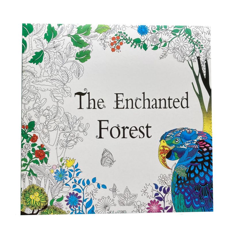 GENERICO - Libro para colorear mandalas - The Enchanted Forest