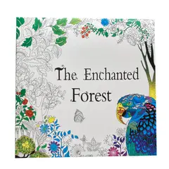 GENERICO - Libro para colorear mandalas - The Enchanted Forest