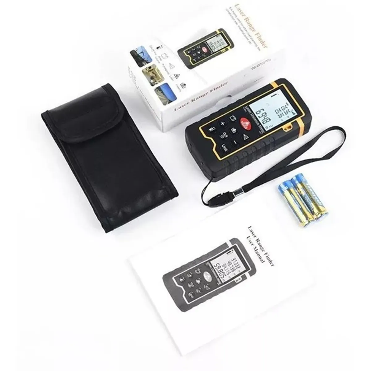 GENERICO - Distanciómetro Laser Área Volumen Distancia 100 Mts