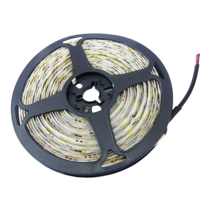 GENERICO - pack 2 Rollo LED 24 Volt 5 Metros Luz Blanca