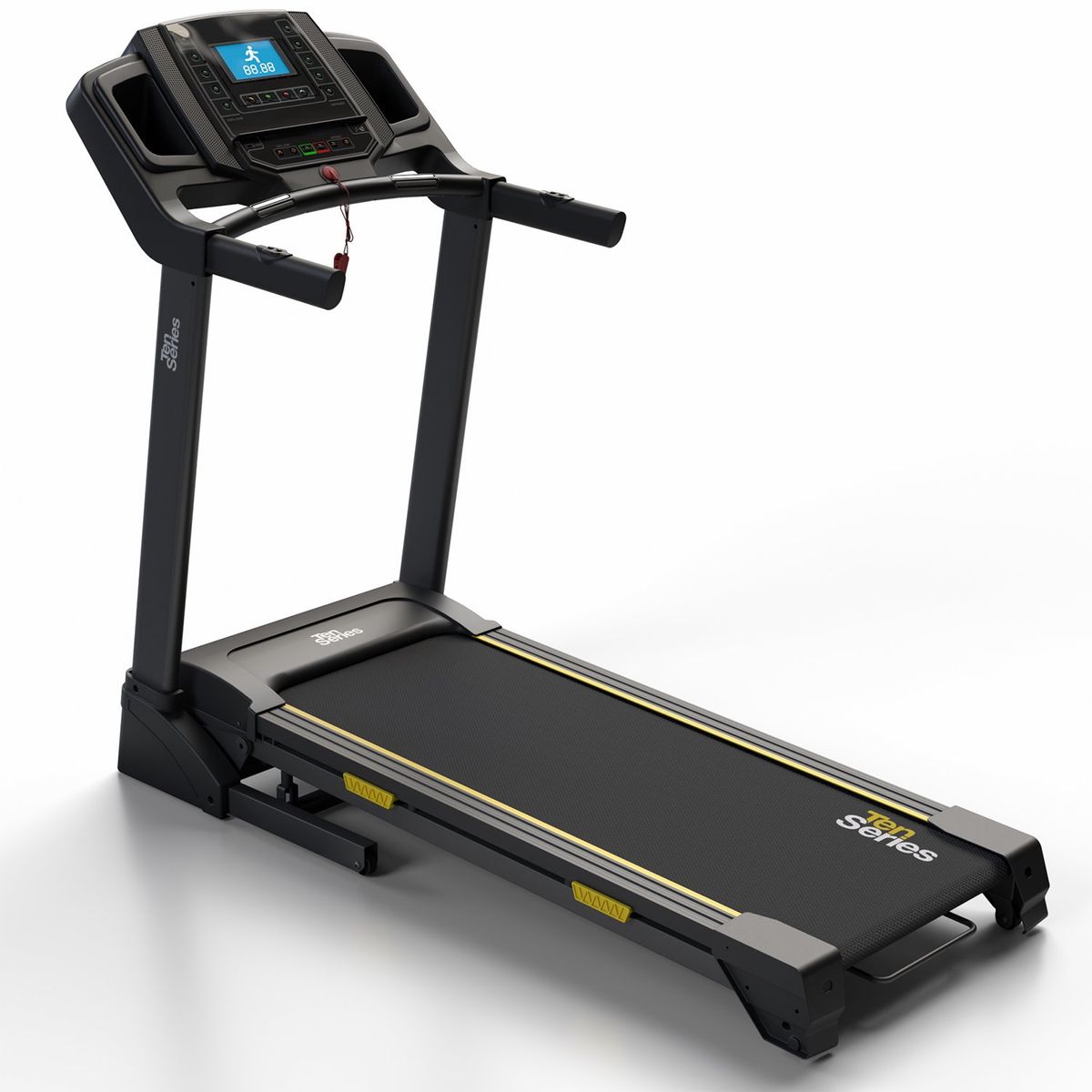 TEN SERIES - Trotadora Ten Series Black A7 16kmh Inclinación Automática