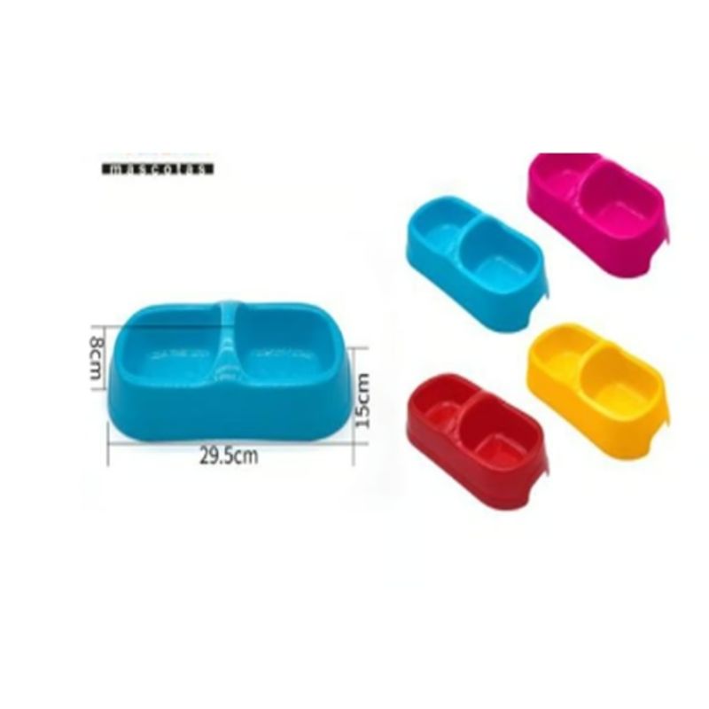 GENERICO - Bowl Para Perro Comida Color Amarillo 29cm