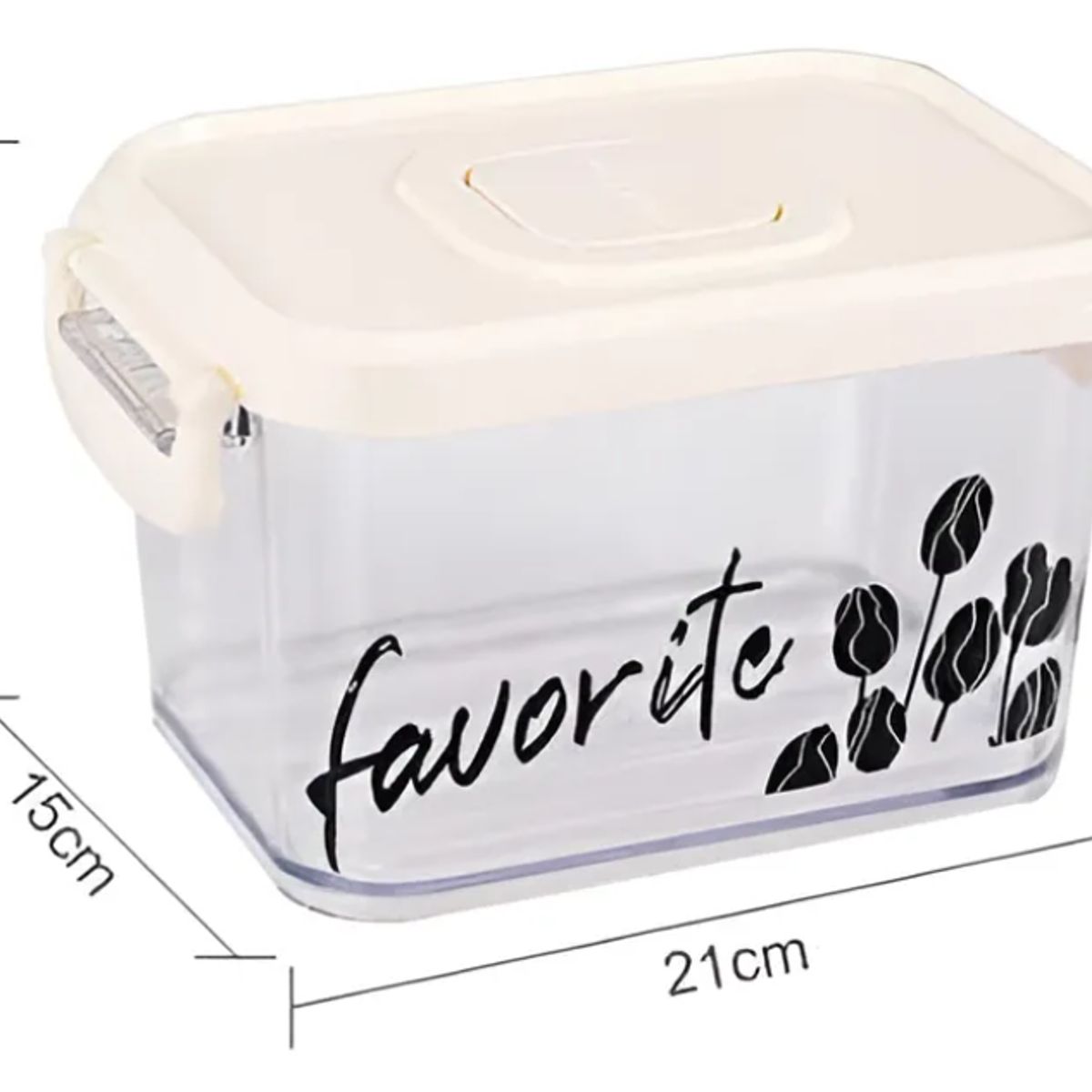 GENERICO - Contenedor Hermético Plástico con Tapa