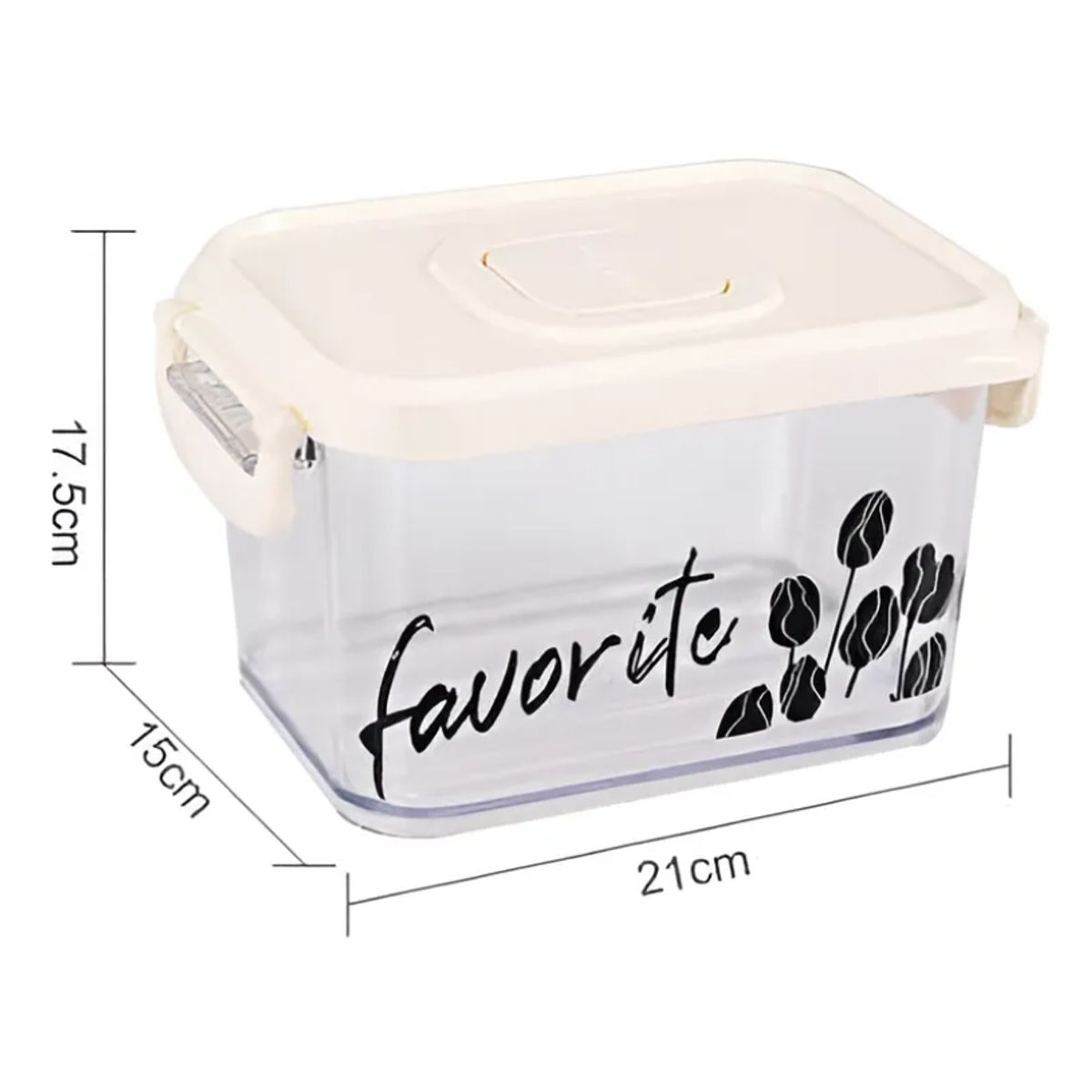 GENERICO - Contenedor Hermético Plástico con Tapa