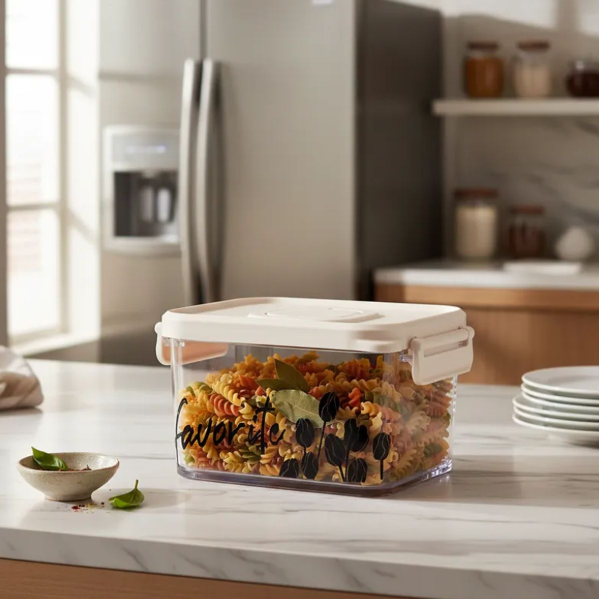 GENERICO - Contenedor Hermético Plástico con Tapa