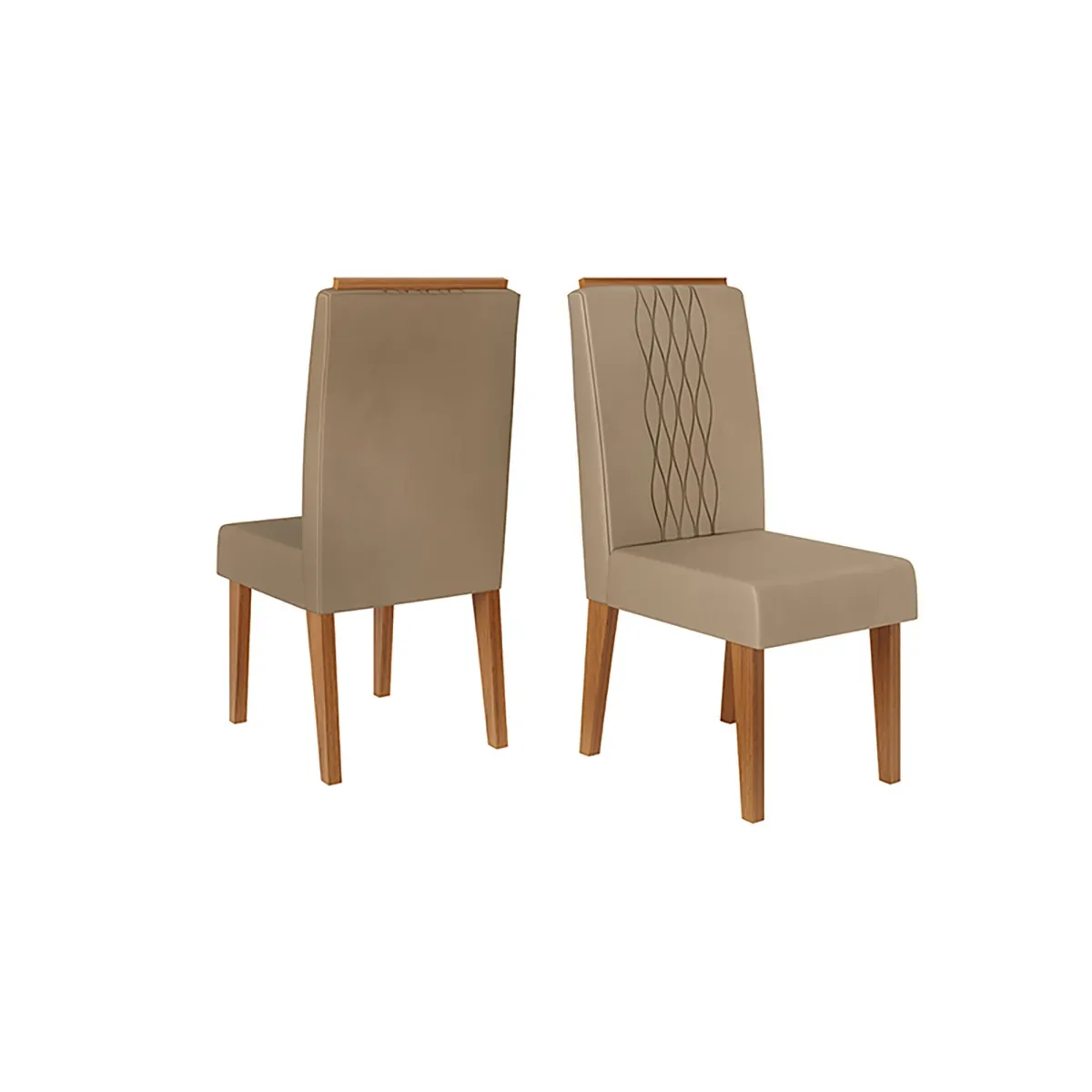 VEKKAHOME - COMEDOR NEW RUBI LIA (273128+3X273066)