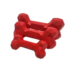 GENERICO - Juguete Perro Porta Premios - The Bone S 11x5cm Rojo