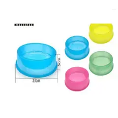 GENERICO - Bowl Para Perro Comida Color Amarillo Redondo 23cm