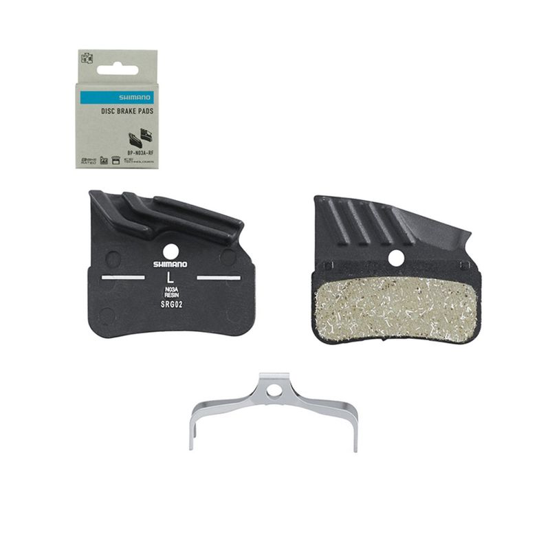 SHIMANO - Pastillas Freno Shimano N03a-rf Resina Aletas Bicicleta Mtb