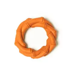 GENERICO - Juguete Perro para Lanzar - Ring Tuff Naranjo 14cm