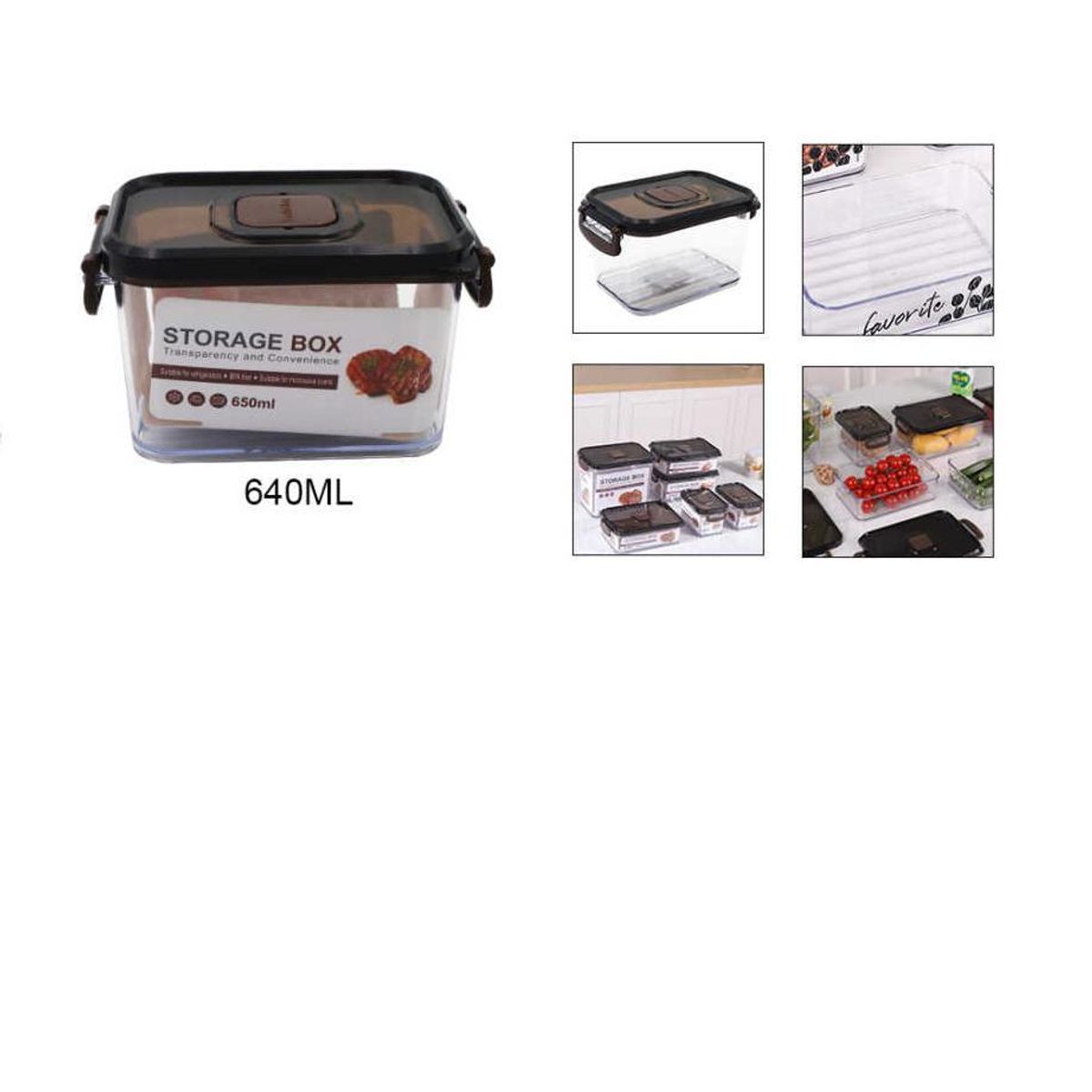 GENERICO - Envase Hermetico contenedor  640ml