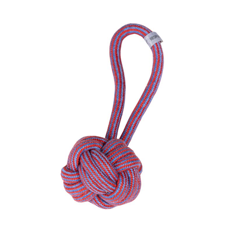 GENERICO - Juguete Perro para Tirar - Pelota de Cuerda Ecólogica 21x8cm
