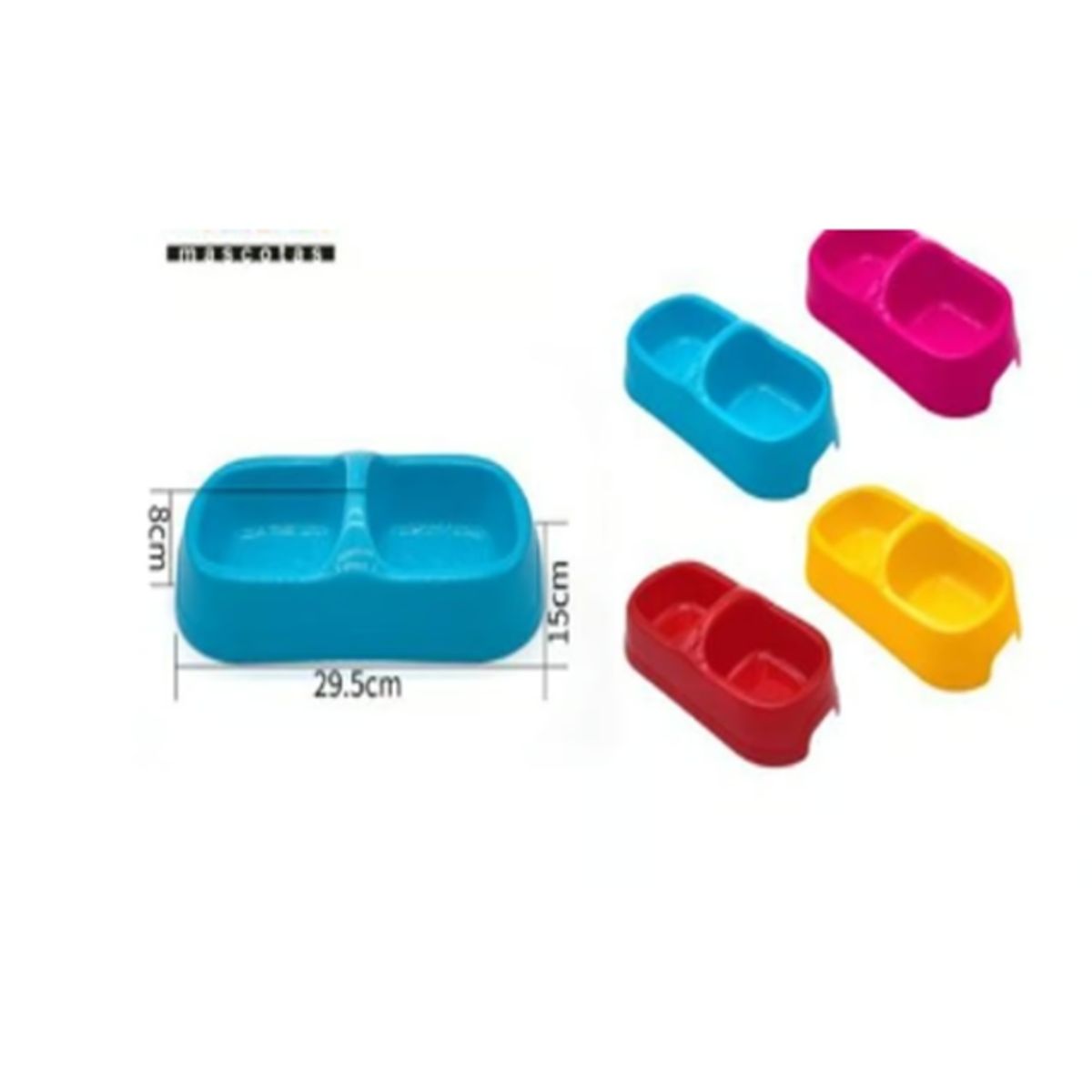 GENERICO - Bowl Para Perro Comida Color Rojo 29cm