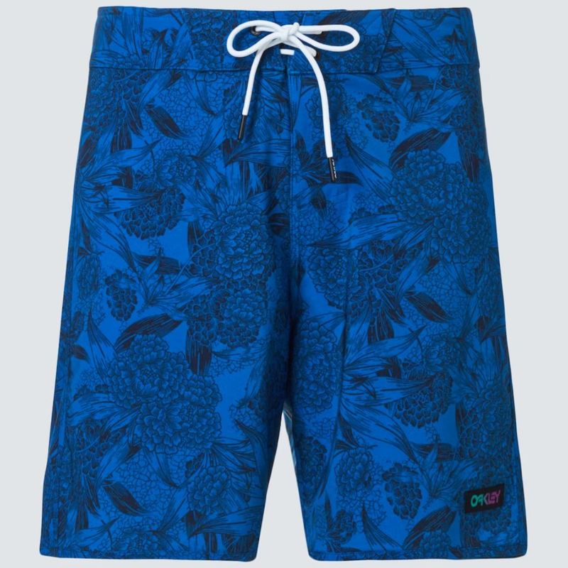 OAKLEY - Boardshort Oakley Dark Floral 18 RC Hombre Azul
