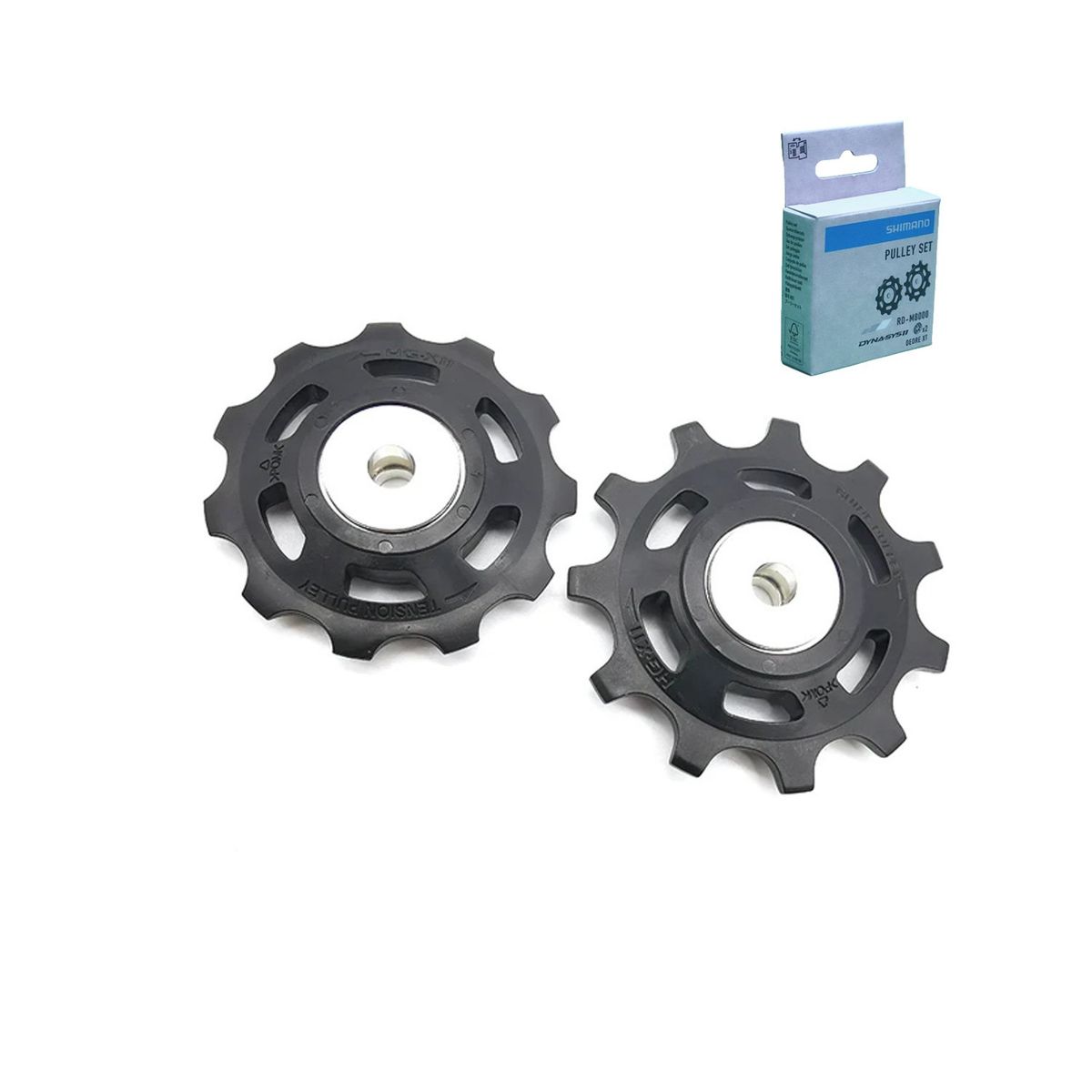 SHIMANO - Juego Poleas Roldana Cambio Shimano 11v Rd-m8000 Deore Xt