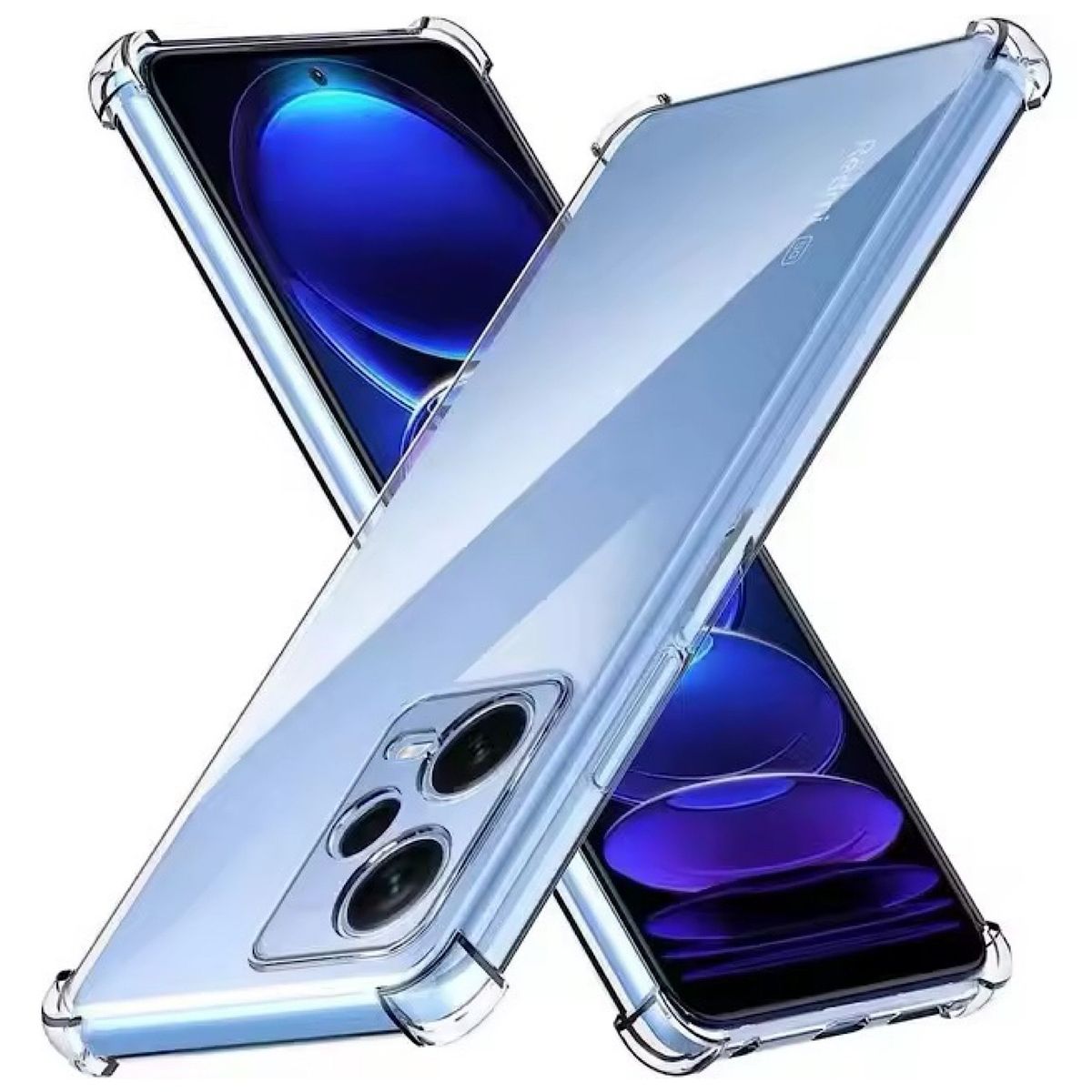 GENERICO - Carcasa transparente Para Xiaomi Redmi Note 12 Pro 5G