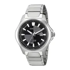 CITIZEN - Reloj AW1540-53E Titanium Eco-Drive Hombre