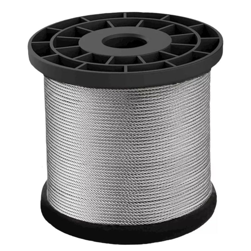 DICAS - Piola De Acero Galvanizado 3 Mm 100 Metros Dicas