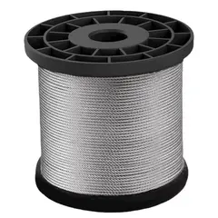 DICAS - Piola De Acero Galvanizado 3 Mm 100 Metros