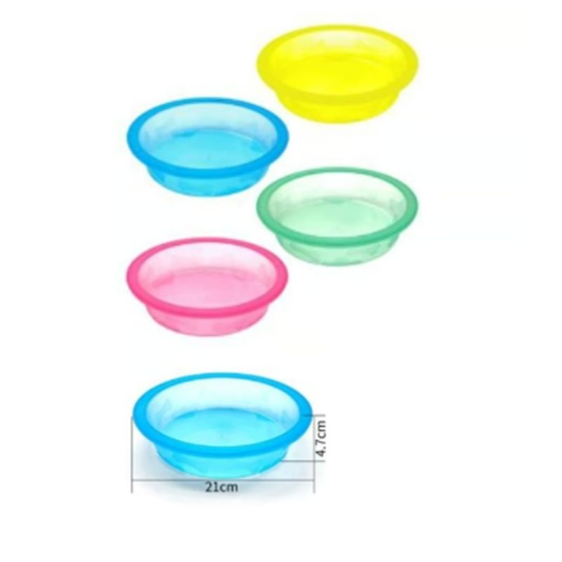 GENERICO - Bowl Para Perro Comida Color Verde Redondo 21cm