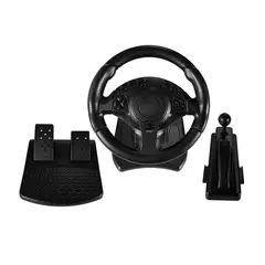 GENERICO - Volante Gamer Con Pedales Y Cambios Multiplataforma - SC