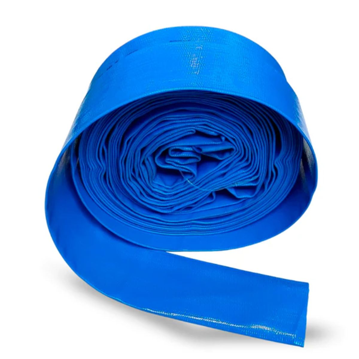 GENERICO - 10 Metros Manguera Plana Azul 6 Pulgada - 6 Bar