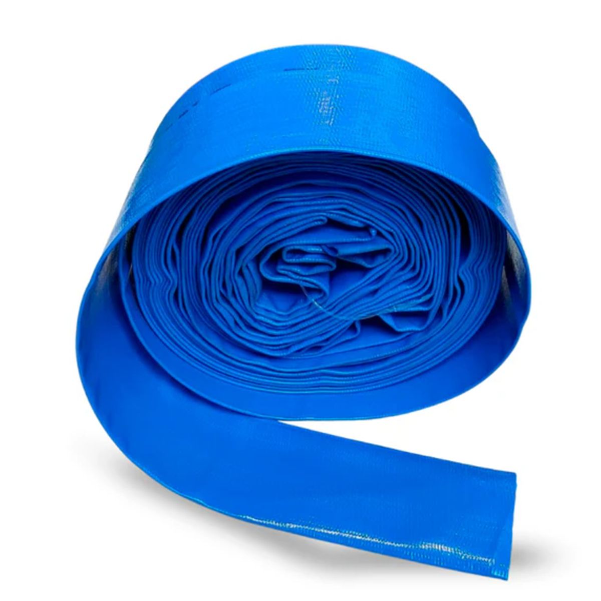 GENERICO - 10 Metros Manguera Plana Azul 6 Pulgada - 6 Bar