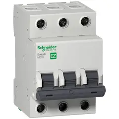 SCHNEIDER ELECTRIC - INTERRUPTOR AUTOMATICO 3P 16A C 6kA Easy 9 Schneider